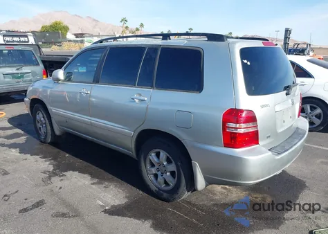 2003 Toyota Highlander V6 из США, поврежденный, VIN JTEGF21A730114447